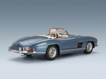 MERCEDES BENZ - 300SL ROADSTER SPIDER HARD-TOP AND SOFT-TOP (W198) 1954 - BLUE GREY MET