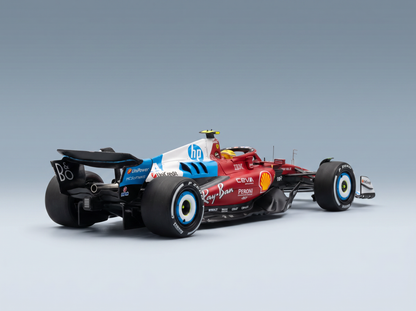 FERRARI - F1  SF-25 TEAM SCUDERIA FERRARI HP N 44 MIAMI GP 2025 LEWIS HAMILTON - RED BLUE WHITE