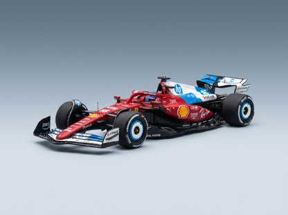 FERRARI - F1  SF-25 TEAM SCUDERIA FERRARI HP N 16 MIAMI GP 2025 CHARLES LECLERC - RED BLUE WHITE