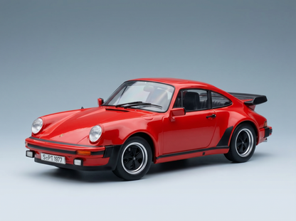 PORSCHE - 911 930 3.3L TURBO COUPE 1977 - RED