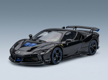 FERRARI - SF90 XX STRADALE 2024 - NERO DS - PRETO E AZUL CLARO