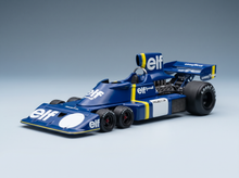 TYRRELL - F1 P34 ELF 6-WHEELS N 0 PRESENTATION SEASON 1976 PATRICK DEPAILLER - JODY SCHECKTER - BLUE YELLOW Vroomi Scale model cars Shop