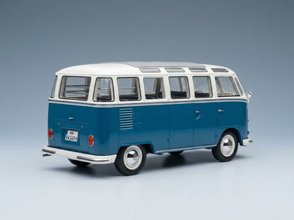 VOLKSWAGEN - T1 SAMBA MINIBUS 1962 - REGATTA BLUE