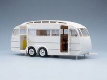 PEUGEOT - 404 WITH CARAVAN ROULOTTE HENON 1965 - BROWN MET