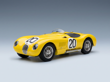 JAGUAR - C-TYPE SPIDER 3.4L TEAM ECURIE FRANCORCHAMPS N 20 9th 24h LE MANS 1953 ROGER LAURENT - CHARLES DE TORNACO - YELLOW