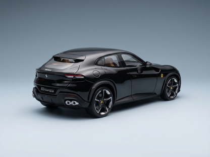 FERRARI - PUROSANGUE SUV 2022 - COM VITRINA - COM VITRINA - NERO PUROSANGUE - PRETO METALIZADO