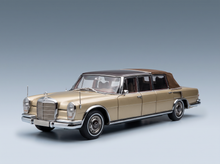 MERCEDES-BENZ – S-KLASSE 600 PULLMAN (W100) LANDAULET MIT FALTDACH, HALB-CABRIO, 1972 – GOLD METALLIC