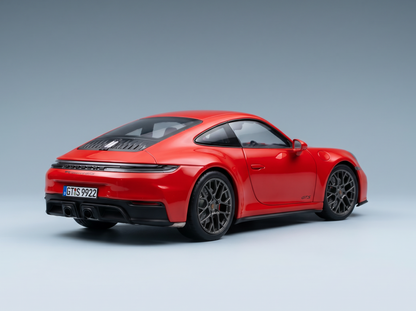 PORSCHE - 911 992-2 CARRERA 4 GTS COUPE 2025 - RED Scale model car on Vroomi