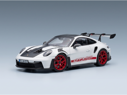 PORSCHE - 911 992 GT3 RS WEISSACH PACKAGE COUPE 2022 - WHITE BLACK RED