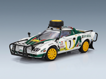 LANCIA - STRATOS HF ALITALIA (night version) N 7 3rd RALLY SAFARI 1977 SANDRO MUNARI - PIERO SODANO - WHITE GREEN RED