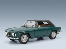 ALFA ROMEO - GIULIA 1600 GTC CABRIOLET CLOSED 1964 – INTERIOR CINGHIALE - VERDE PINO 216 - GREEN Scale model car on Vroomi