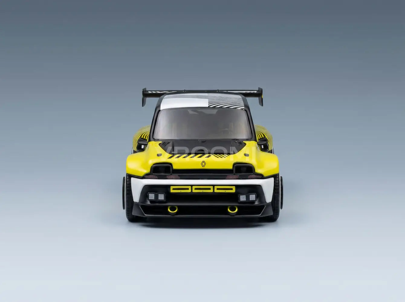 RENAULT - R5 TURBO 3E E-TECH 2024 - BLACK YELLOW Scale model car on Vroomi