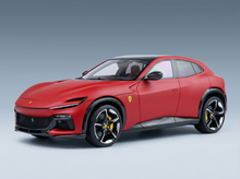 FERRARI – PUROSANGUE SUV MIT PANORAMADACH 2022 – MIT VITRINE – ROSSO F1-75 – MATTROT