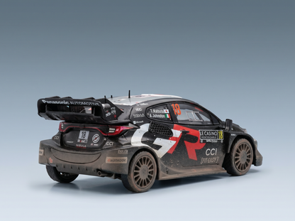 TOYOTA - YARIS GR HYBRID RALLY1 TEAM TOYOTA RACING N 18 RALLY MONTECARLO 2025 AARONH JOHNSTON - TAKAMOTO KATSUKA - BLACK