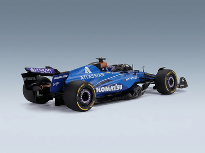 WILLIAMS - F1  FW47 TEAM WILLIAMS ATLASSIAN RACING N 23 AUSTRALIAN GP 2025 ALEXANDER ALBON - BLUE BLACK