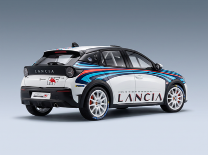 LANCIA - YPSILON HF RALLY4 PRESENTATION 2025 - WHITE BLACK