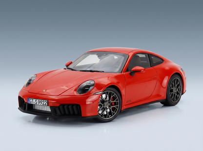PORSCHE - 911 992-2 CARRERA 4 GTS COUPE 2025 - RED Scale model car on Vroomi