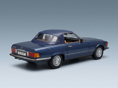 MERCEDES BENZ - SL-CLASS 450SL (R107) CABRIOLET 1985 - BLUE MET