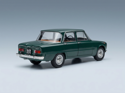 ALFA ROMEO - GIULIA 1.6 Ti 1962 - VERDE MUSCHIO - GREEN modellino in scala modellino Vroomi