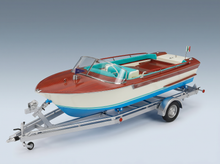 RIVA - RIVA JUNIOR 1966 - Bateau à moteur - Bateau à moteur - Bleu mer ivoire Maquette de voiture sur Vroomi