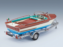RIVA - RIVA JUNIOR 1966 - Bateau à moteur - Bateau à moteur - Bleu mer ivoire Maquette de voiture sur Vroomi