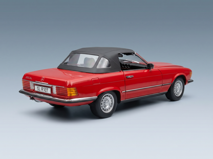 MERCEDES BENZ - SL-CLASS 450SL (R107) CABRIOLET 1985 - RED
