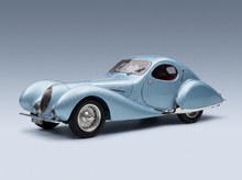 TALBOT LAGO - T150 COUPE C-SS TEARDROP FIGONI & FALASCHI 1937 - LIGHT BLUE MET