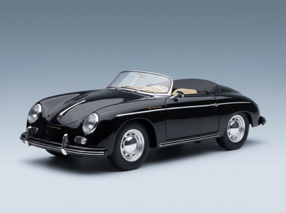 PORSCHE - 356A SPEEDSTER 1955 - BLACK
