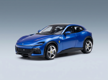 FERRARI – PUROSANGUE SUV 2022 – MIT VITRINE – MIT VITRINE – BLU CORSA – BLAU METALLIC