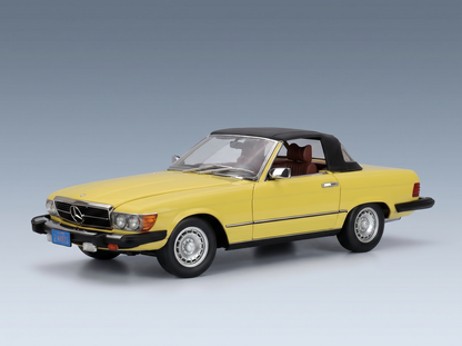 MERCEDES BENZ - SL-CLASS 450SL (R107) CABRIOLET USA VERSION 1979 - YELLOW