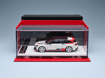 AUDI - A6 RS6 GT AVANT SW STATION WAGON 2023 - WHITE RED GREY