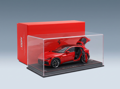 FERRARI - PUROSANGUE SUV 2022 - WITH SHOWCASE - ROSSO CORSA - RED