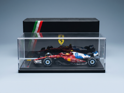 FERRARI - F1  SF-25 TEAM SCUDERIA FERRARI HP N 44 MIAMI GP 2025 LEWIS HAMILTON - RED BLUE WHITE