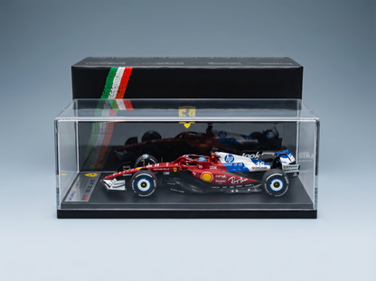 FERRARI - F1  SF-25 TEAM SCUDERIA FERRARI HP N 16 MIAMI GP 2025 CHARLES LECLERC - RED BLUE WHITE