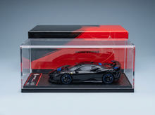 FERRARI - SF90 XX STRADALE 2024 - NERO DS - PRETO E AZUL CLARO
