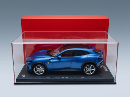 FERRARI - PUROSANGUE SUV 2022 - MET VITRINE - MET VITRINE - BLU CORSA - BLAUW METALLIC