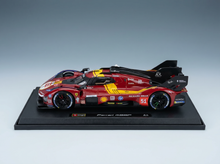 FERRARI - 499P 24 horas de Le Mans 2025, 3.ª posición, n.º 51, equipo Ferrari AF Corse, V6 turbo de 3,0 litros: ALESSANDRO PIER GUIDI - JAMES CALADO - ANTONIO GIOVINAZZI - ROJO, AMARILLO, NEGRO