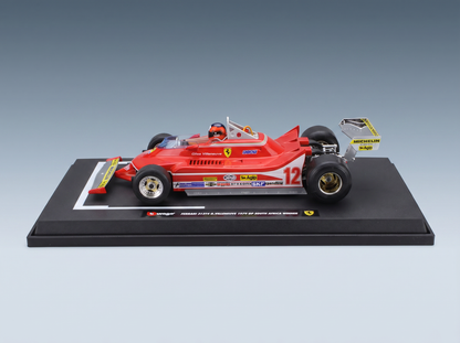 FERRARI | F1  312T4 N.º 12, GANADORA DEL GP DE SUDÁFRICA EN KYALAMI (CON PILOTO) 1979 GILLES VILLENEUVE