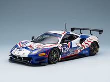Ferrari 488 GT3 Evo 3,9 l Turbo-V8, Team Chinese Taipei, Nr. 68, FIA Motorsport Games GT Sprint Cup, Paul Ricard 2022, Evan Chen, White Blue Racing Cars, 272 – Vroomi