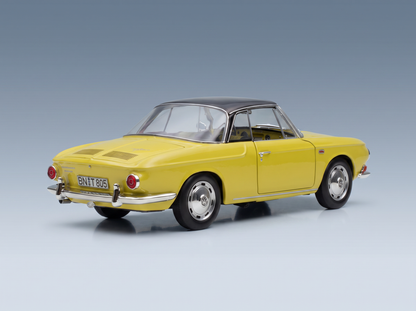 VOLKSWAGEN - KARMANN GHIA TYPE 34 COUPE 1961 - MANILA YELLOW BLACK
