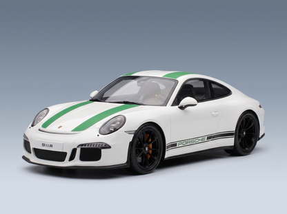 PORSCHE - 911 991 R COUPE 2016 - WHITE GREEN