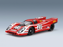 PORSCHE - 917K 4.9L TEAM SALZBURG N 23 WINNER 24h LE MANS 1970 HANS HERRMANN - RICHARD ATTWOOD - RED WHITE