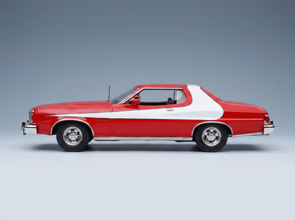 FORD USA - GRAN TORINO COUPE 1975 - RED WHITE