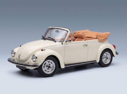 VOLKSWAGEN - BEETLE 1303 CABRIOLET 1972 - IVORY