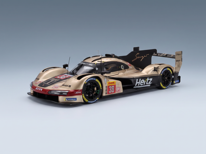 PORSCHE – 963 9RD 4,6 l TURBO V8 TEAM HERTZ JOTA Nr. 38 6h LONE STAR LE MANS AUSTIN USA 2024 JENSON BUTTON – PHIL HANSON – OLIVER RASMUSSEN – WHITE GOLD
