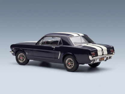 FORD USA - MUSTANG COUPE HARD-TOP 1965 - BLUE WHITE