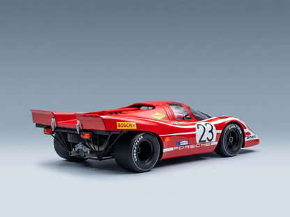 PORSCHE – 917K 4,9 l TEAM SALZBURG Nr. 23 SIEGER 24-Stunden-Rennen von Le Mans 1970 HANS HERRMANN – RICHARD ATTWOOD – ROT-WEISS