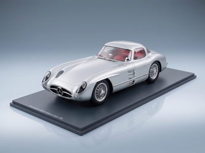 MERCEDES BENZ - 300 SLR UHLENHAUT COUPE 1955 - SILVER