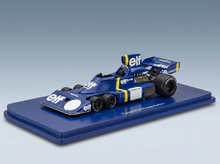 TYRRELL - F1 P34 ELF 6-WHEELS N 0 PRESENTATION SEASON 1976 PATRICK DEPAILLER - JODY SCHECKTER - BLUE YELLOW Vroomi Scale model cars Shop