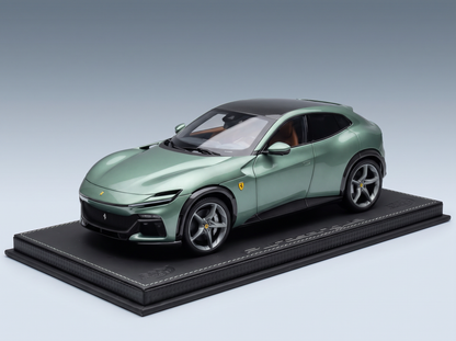 FERRARI - PUROSANGUE SUV 2022 - WITH SHOWCASE - VERDE DORA - GREEN